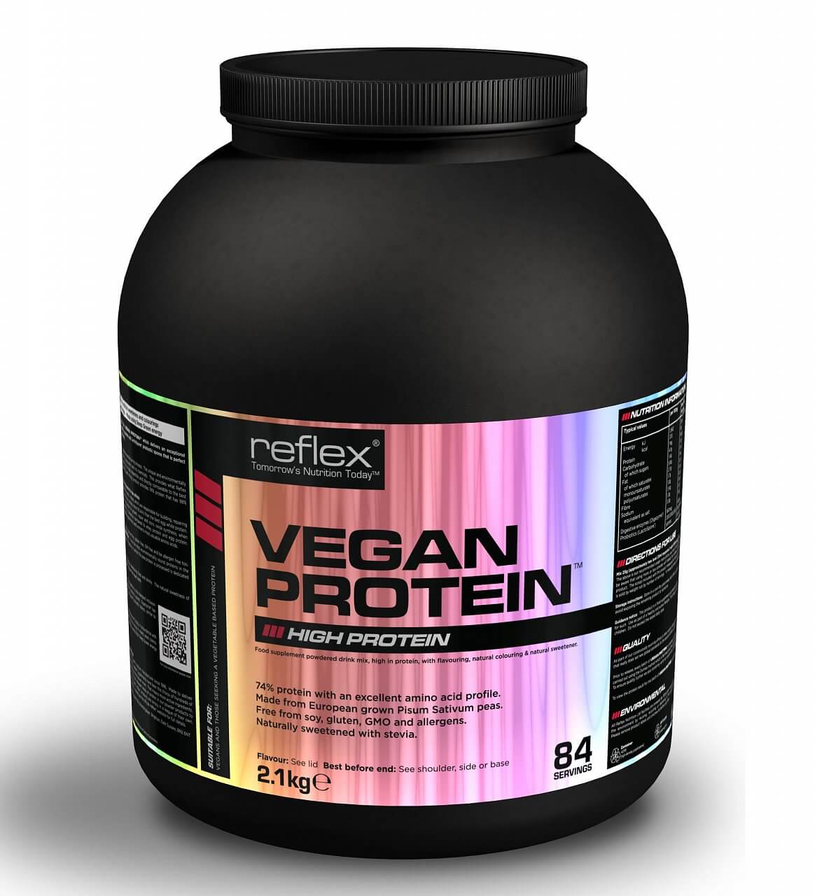 Proteiny - bílkoviny Reflex Nutrition Vegan Protein, 2,1kg